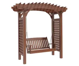 Пергола-качели «Фериас» Лиственница