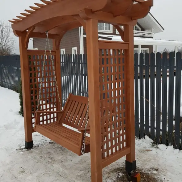 Пергола-качели «Фериас» Лиственница