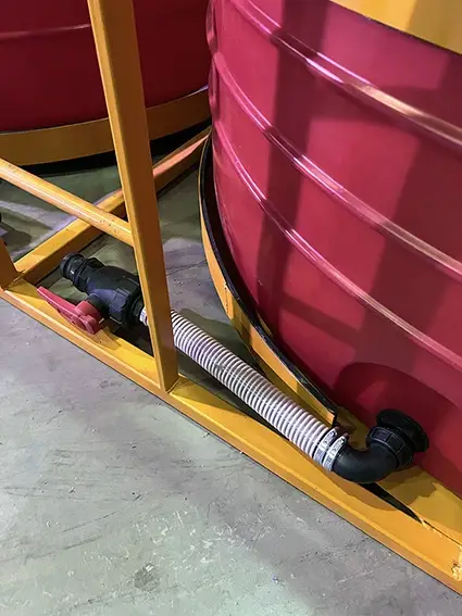 Кассета с низкими емкостями 10000 л (2х5000 л) мет.краны