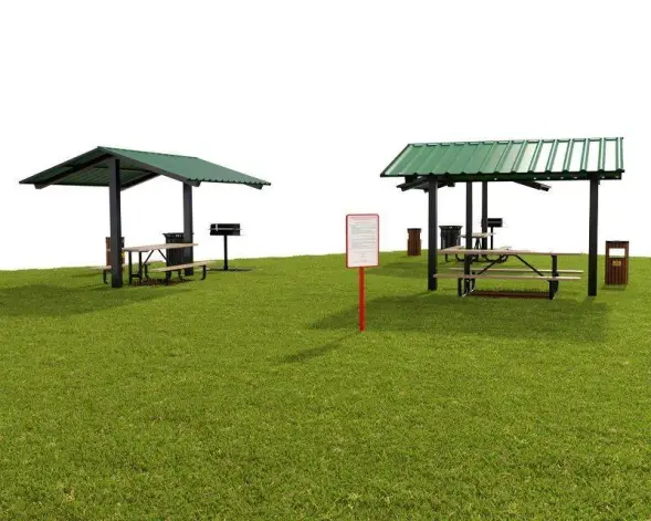 Мангальная зона №5 на 18 мест