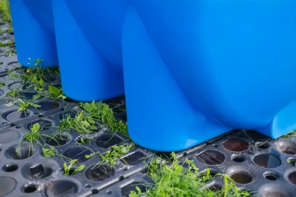 Емкость HR 8000л под плотность до 1.2 г/см3 синяя