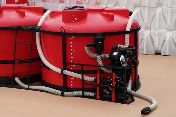 Комплекс насосный для СЗР/КАС 1275л/мин G3 на две емкости TRF