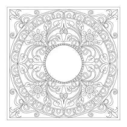 Приствольная решётка (квадратная) Р-04