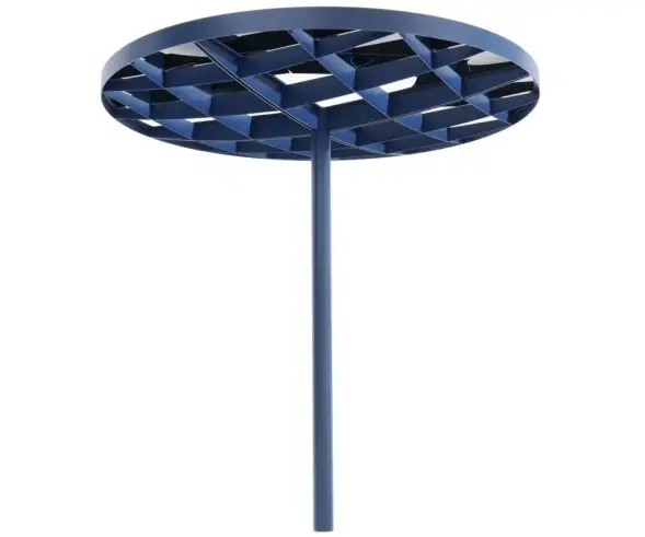 Навес «Вафер» круглый С цветным поликарбонатом, высота: 3,0 м