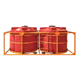 Кассета с емкостями 9000 л (2х4500 л) пласт. краны