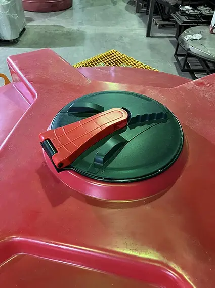 Кассета с емкостями 9000 л (2х4500 л) мет.краны