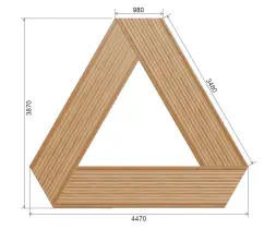 Модульная скамейка «Орлеан»