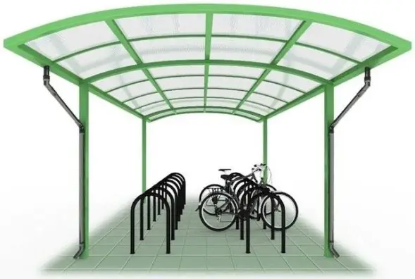 Велопарковка с навесом Velo-12
