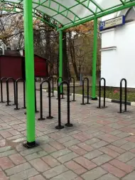 Велопарковка с навесом Velo-12