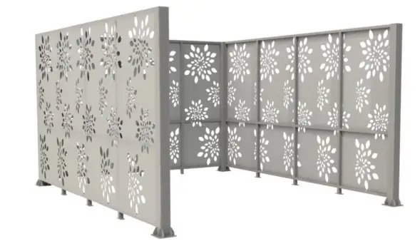 Ограждение площадки для КГМ