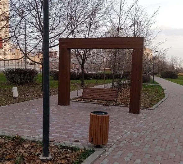 Диван-качели «Олимпия» Лиственница