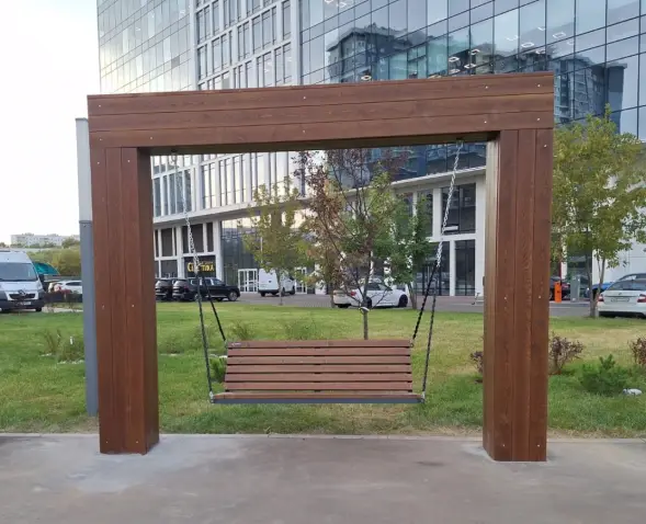 Диван-качели «Олимпия» Лиственница