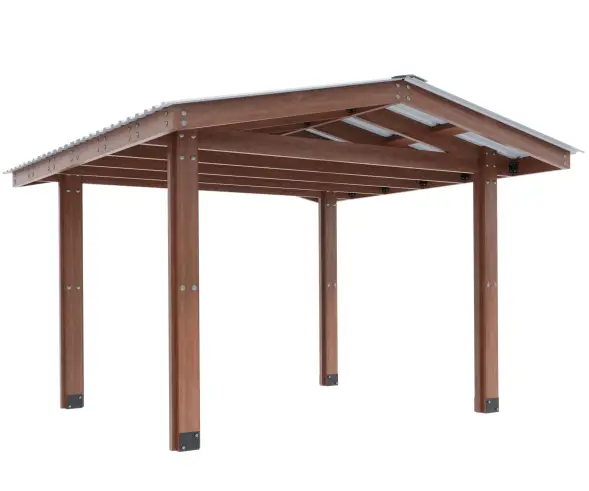 Навес «Дубрава» 3,65 х 6,0 х 2,5 м