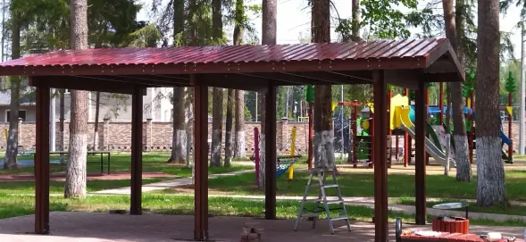 Навес «Дубрава» 3,65 х 6,0 х 2,5 м