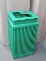 Урна-пепельница Авиапарк, с пепельницей, 60 л