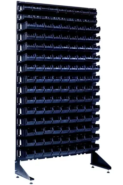 Стеллаж с пластиковыми ящиками 1801-2/13/0 CH