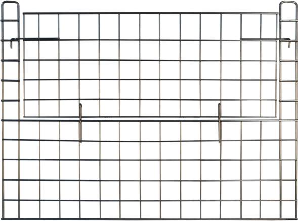 Контейнер металлический оцинкованный на паллете, 1200х800х1030 мм, коричневый [КМБ]
