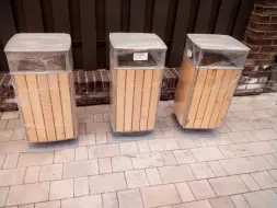 Урна парковая «Краков квадратная»