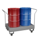 Поддон для хранения 2 бочек на колесах ПВЛ [12208]