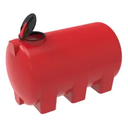 Емкость КАС 3000 H с откидной крышкой красный