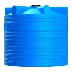 Емкость (резервуар) пластиковая вертикальная с крышкой, 8000 л, синий [TV8000S13]