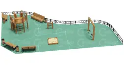 Средняя детская площадка 165 м2 №9