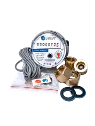 Счетчик крыльчатый одноструйный холодной и горячей воды С-300M-15-М-80-В-И