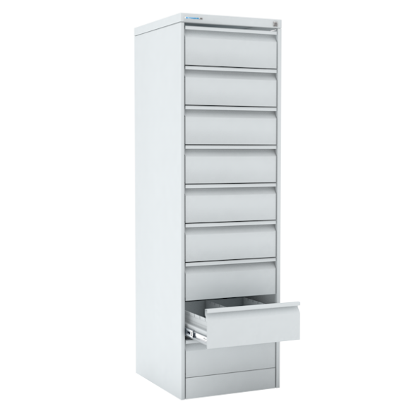 Картотечный шкаф ШК-9 формат А5 (148х210 мм) с мастер-системой [9920]