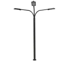 Стальной фонарный столб «Техно3-Э» со светильником 5,2 м (120 Вт)