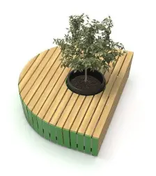 Модульная скамейка «Экополис Комби-4»