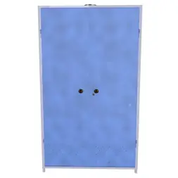 Шкаф для аккумуляторов ШМА-07 1160x650x2030 мм Синий