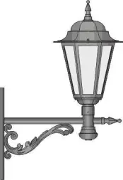 Кронштейн настенный К-4