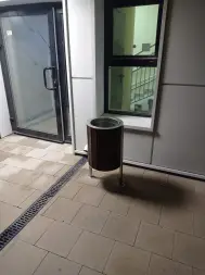 Урна уличная круглая «Палермо натур»