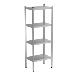 Стеллаж кухонный из нержавеющей стали 1600x600 [13924]