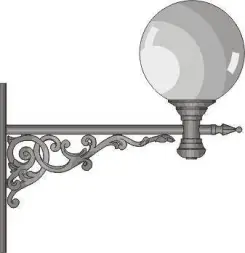 Кронштейн настенный К-5