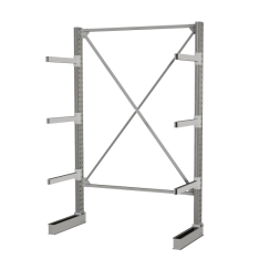 Консольный стеллаж КЛр односторонний одинарный [14025]