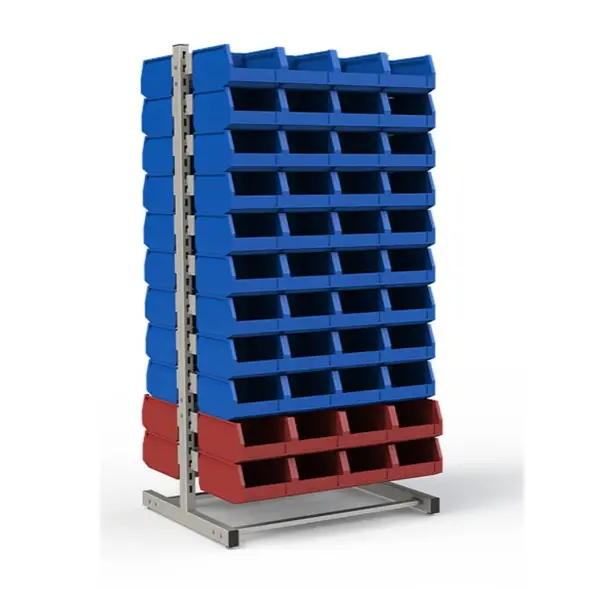 Стеллаж двусторонний №110 (1835х950х760)