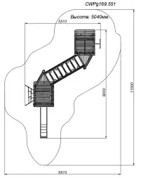 Игровой комплекс HARDWOOD «Доброград»