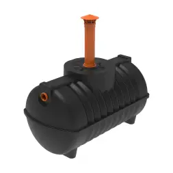 Емкость подземная Rostok G 1800 шахта с входом 110