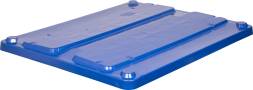 Крышка для крупногабаритного контейнера BoxPallet, 1230х1040х80 мм, синий [1000 АСЕ]