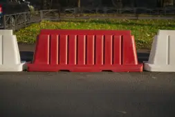 Блок дорожный 2000 вставной красный