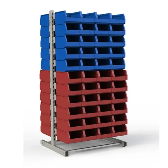 Стеллаж двусторонний №114 (1835х950х760)