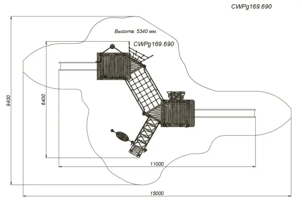 Игровой комплекс HARDWOOD «Чайнат»