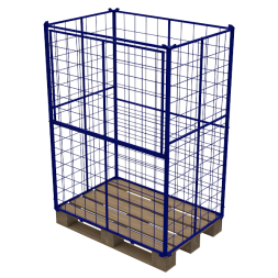 Ограждение для европоддона сетчатое ОПС 1500 [11536]