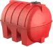 Горизонтальная емкость G 5000 (красный)