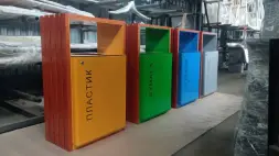 Урна для раздельного сбора мусора «Арго» 1 секция (композит)