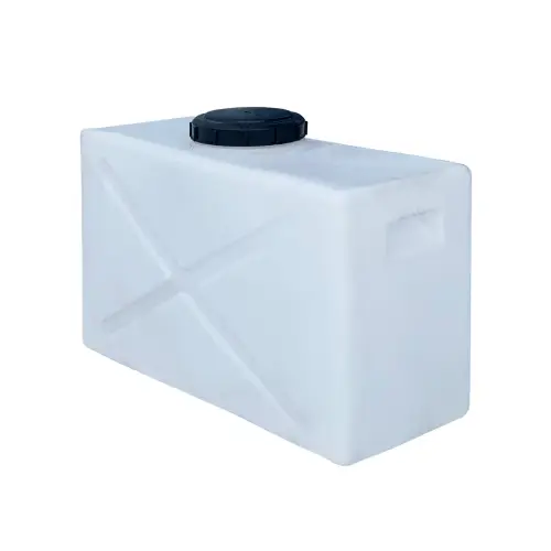 Бак горизонтальный 120л белый