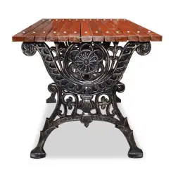 Стол садовый «Ажурный» 3,0 м (3 опоры)