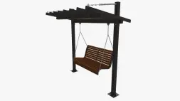 Качели парковые тип 3