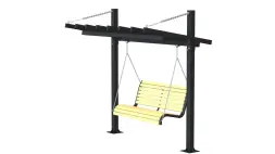 Качели парковые тип 3